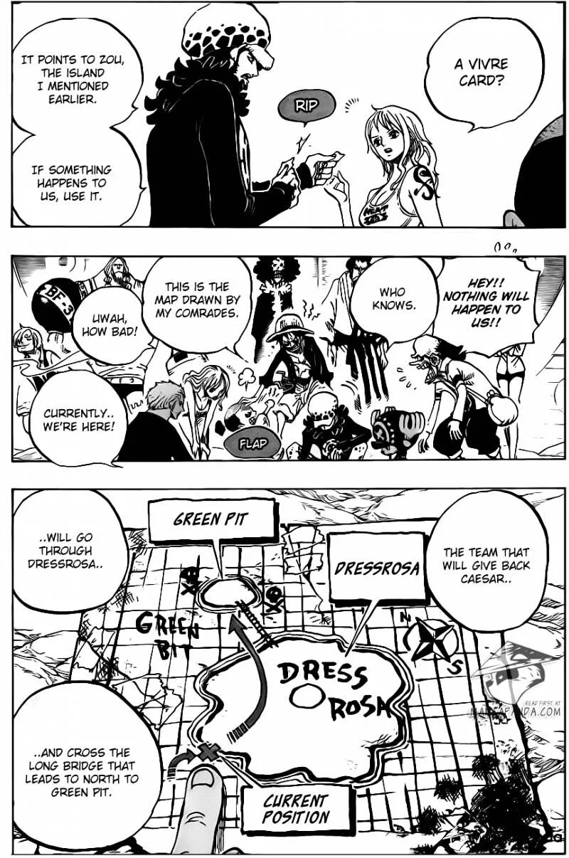 One Piece Zinmanga X Chapter 701 Page 8