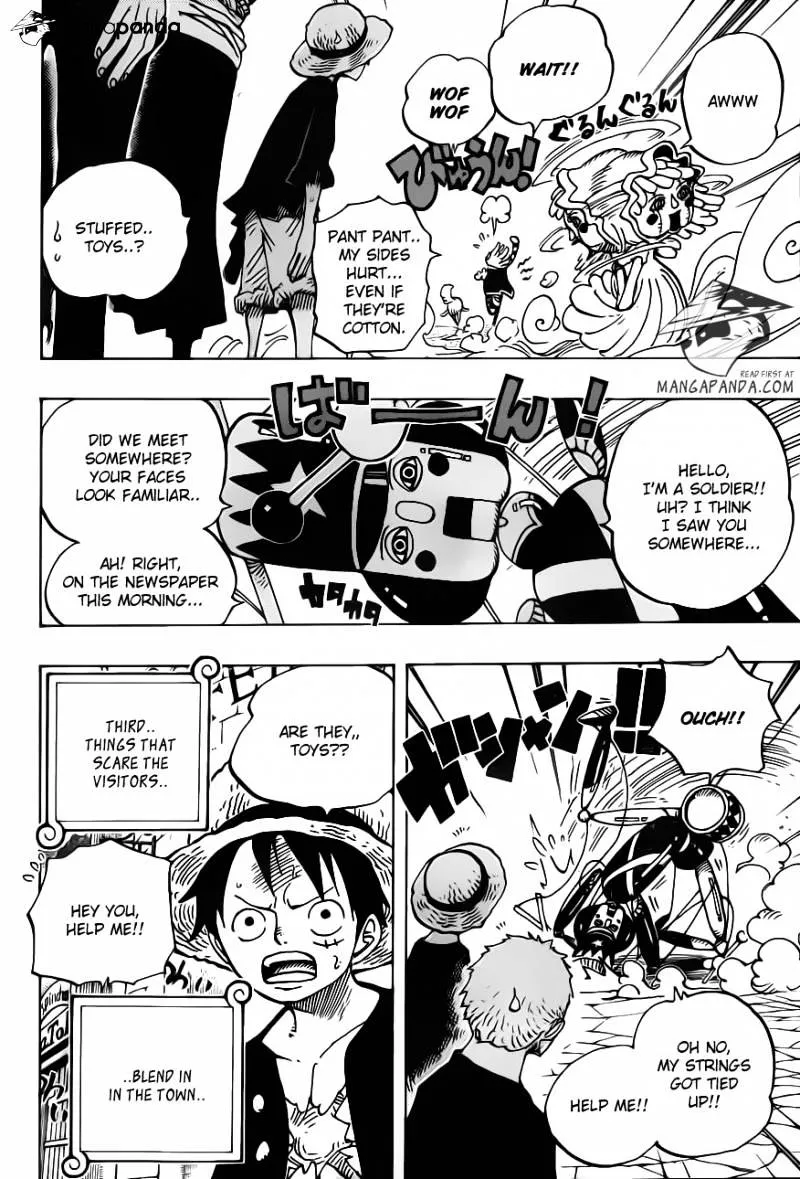 One Piece Zinmanga X Chapter 701 Page 12