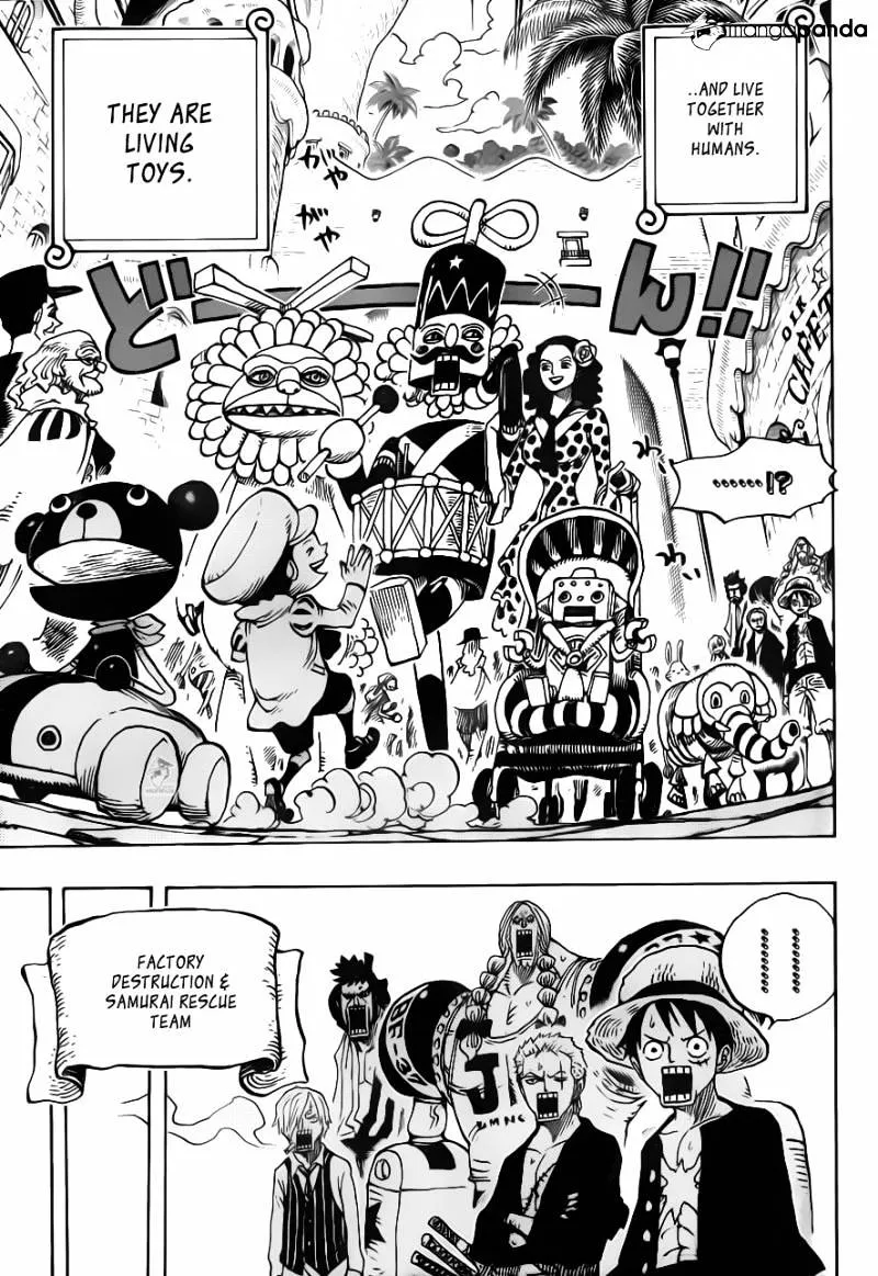 One Piece Zinmanga X Chapter 701 Page 13