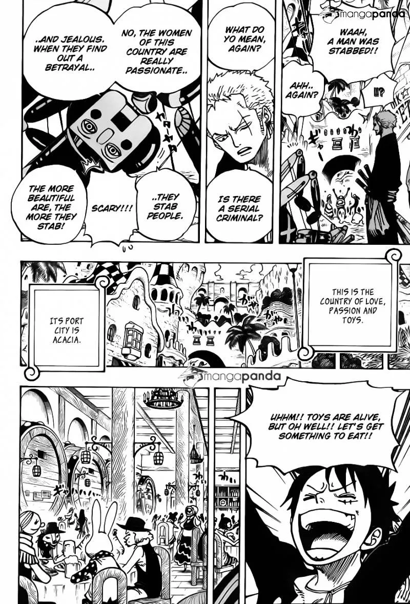 One Piece Zinmanga X Chapter 701 Page 14