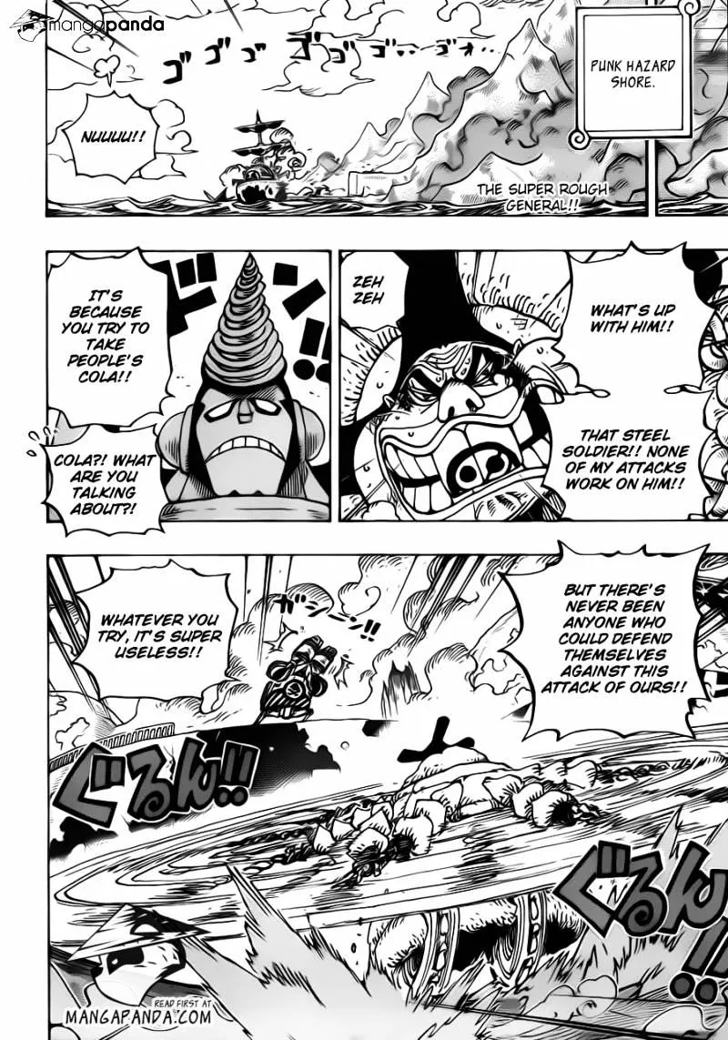 One Piece Zinmanga X Chapter 695 Page 4