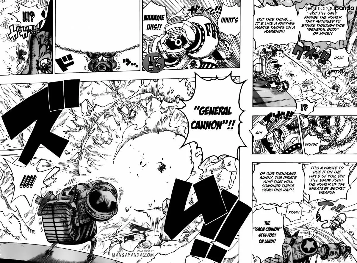 One Piece Zinmanga X Chapter 695 Page 6