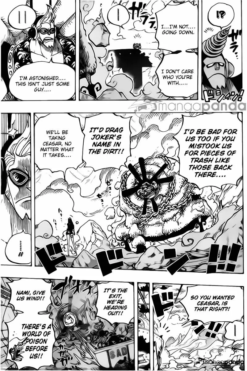 One Piece Zinmanga X Chapter 695 Page 8