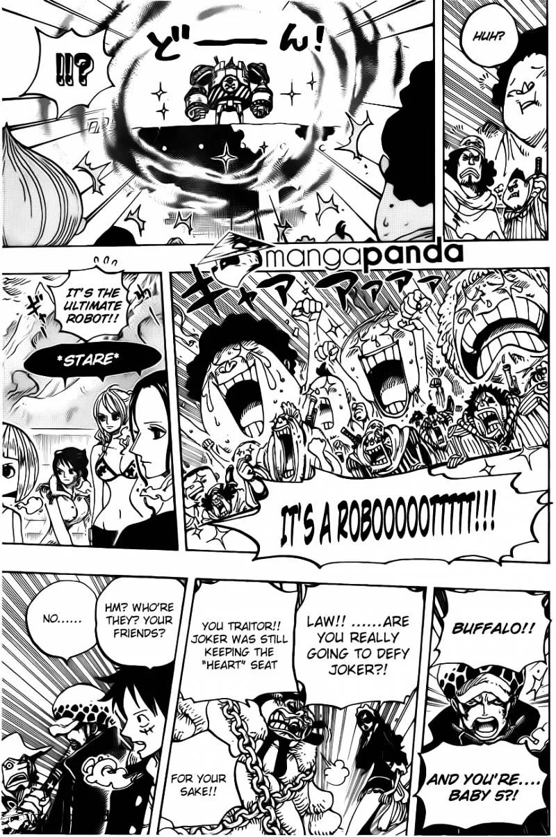 One Piece Zinmanga X Chapter 695 Page 10