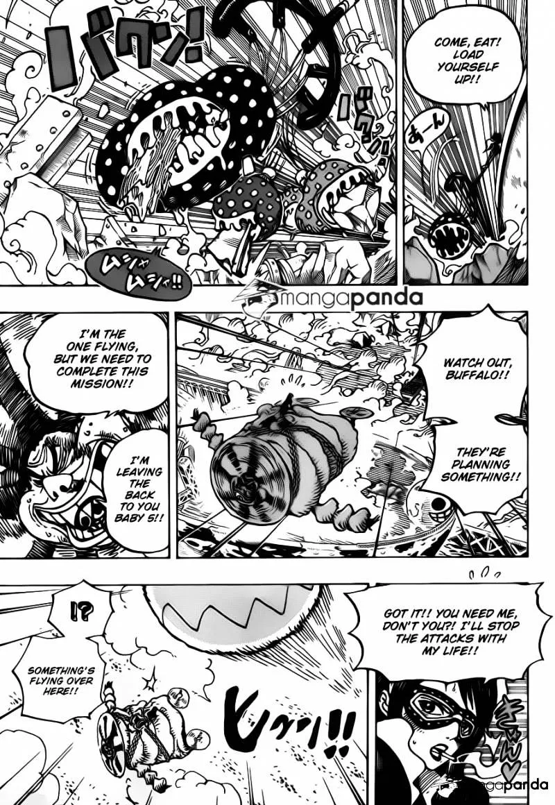One Piece Zinmanga X Chapter 695 Page 13