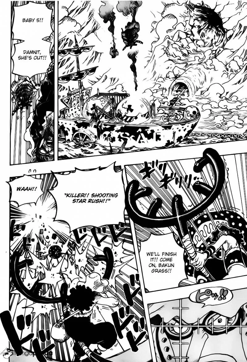 One Piece Zinmanga X Chapter 695 Page 16