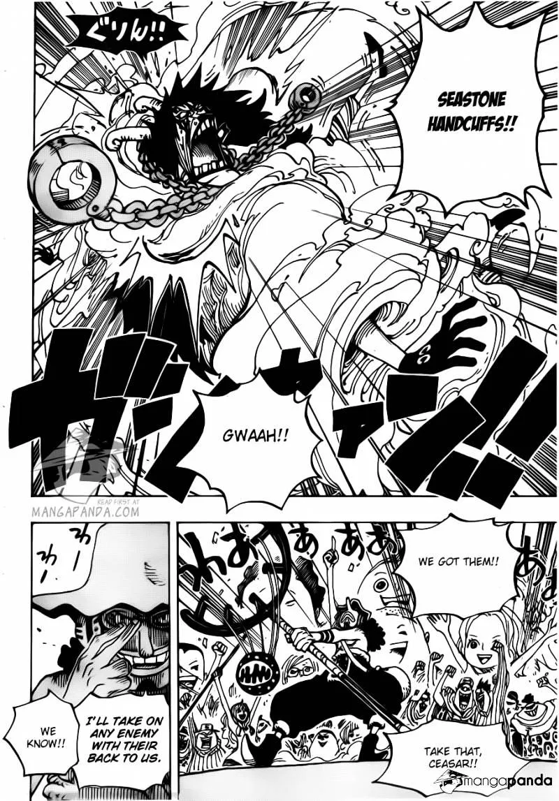One Piece Zinmanga X Chapter 695 Page 18