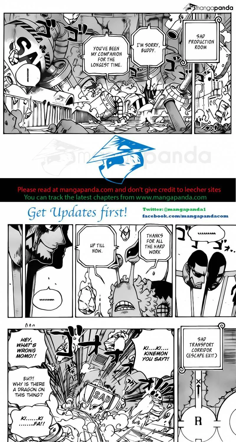 One Piece Zinmanga X Chapter 694 Page 8