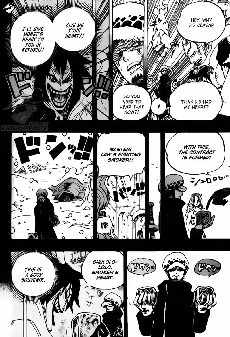 One Piece Zinmanga X Chapter 694 Page 16