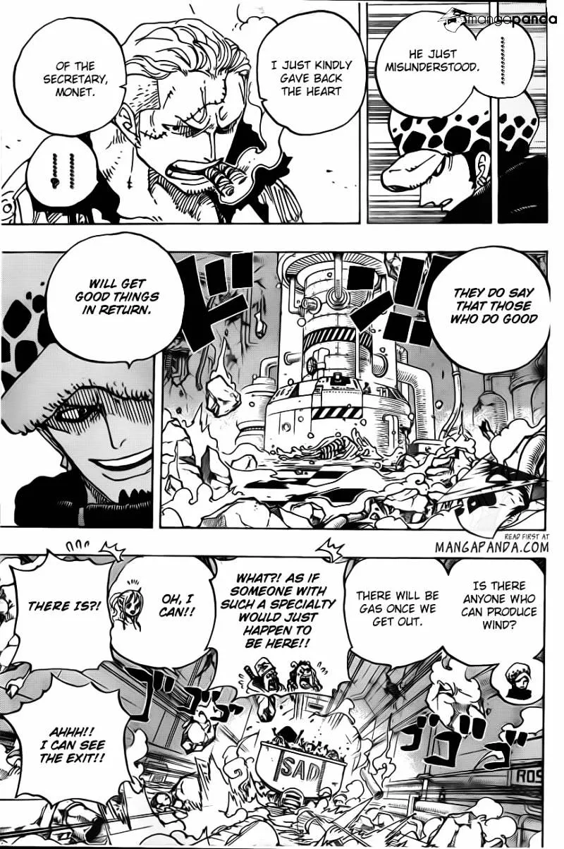 One Piece Zinmanga X Chapter 694 Page 17
