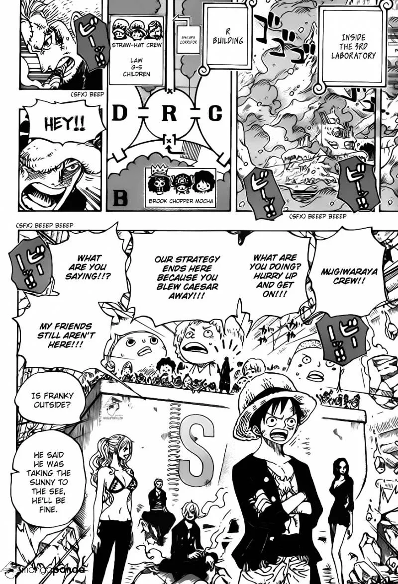 One Piece Zinmanga X Chapter 693 Page 15