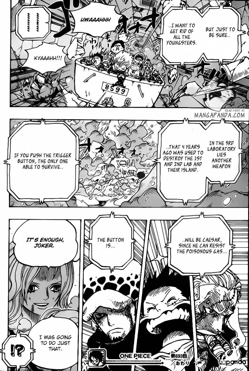 One Piece Zinmanga X Chapter 693 Page 19