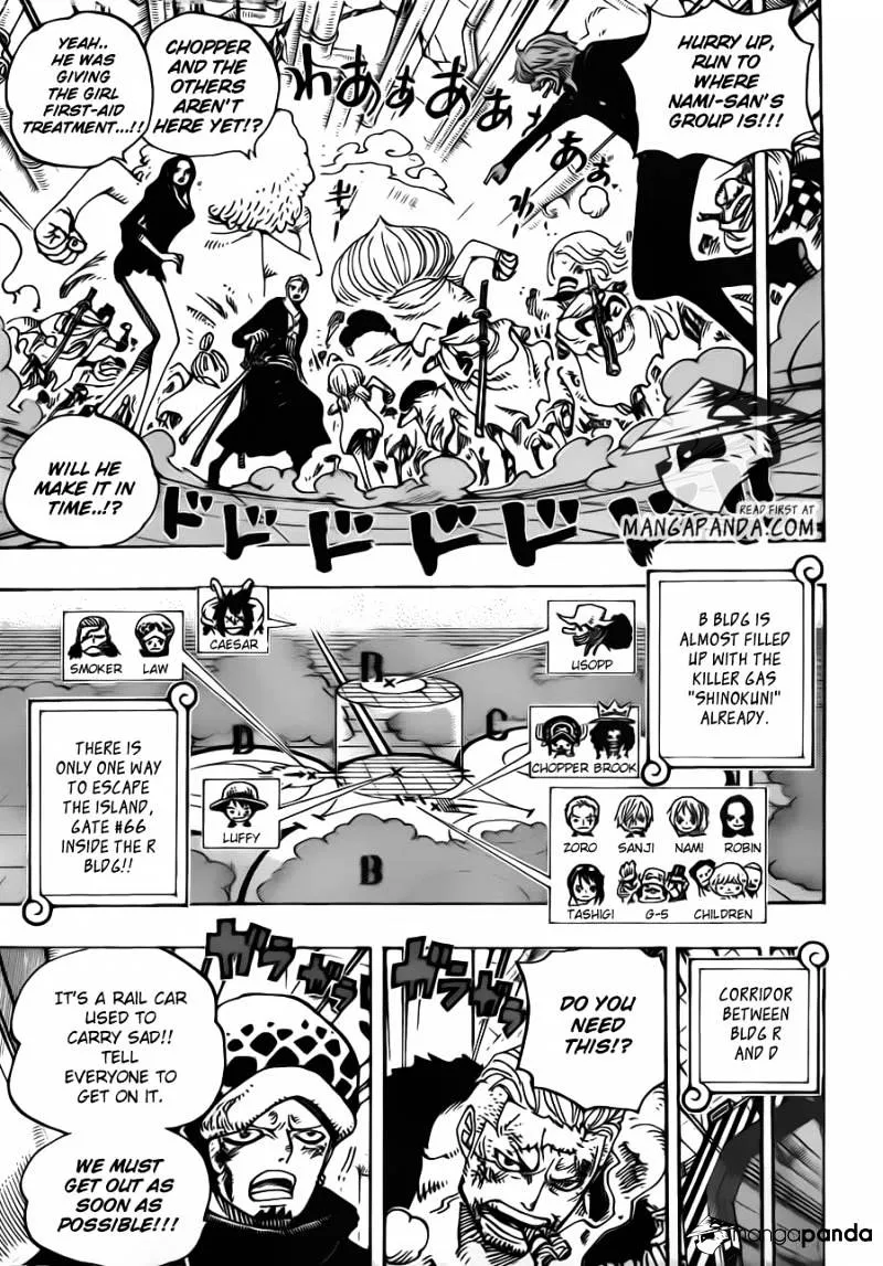 One Piece Zinmanga X Chapter 692 Page 12