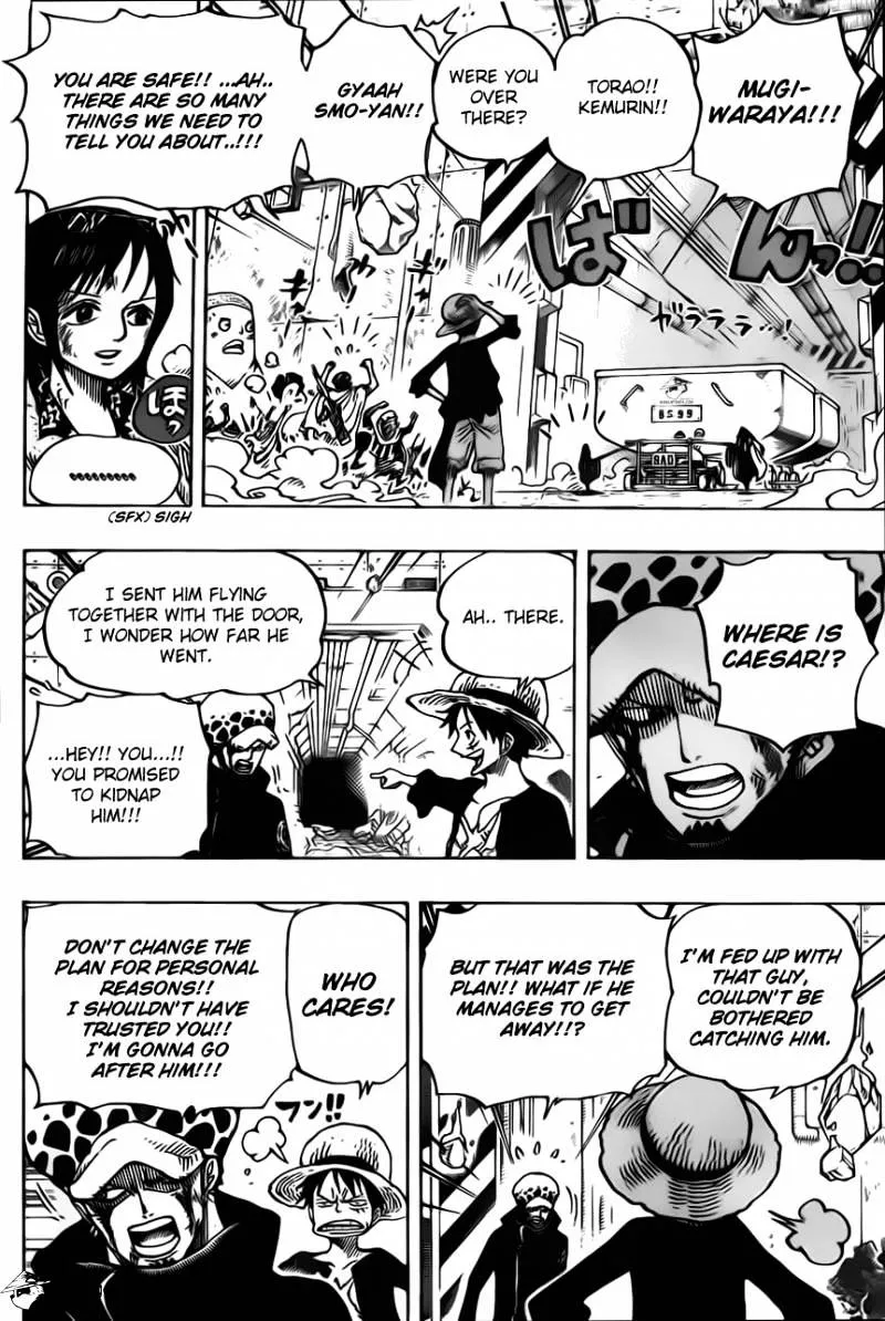 One Piece Zinmanga X Chapter 692 Page 13