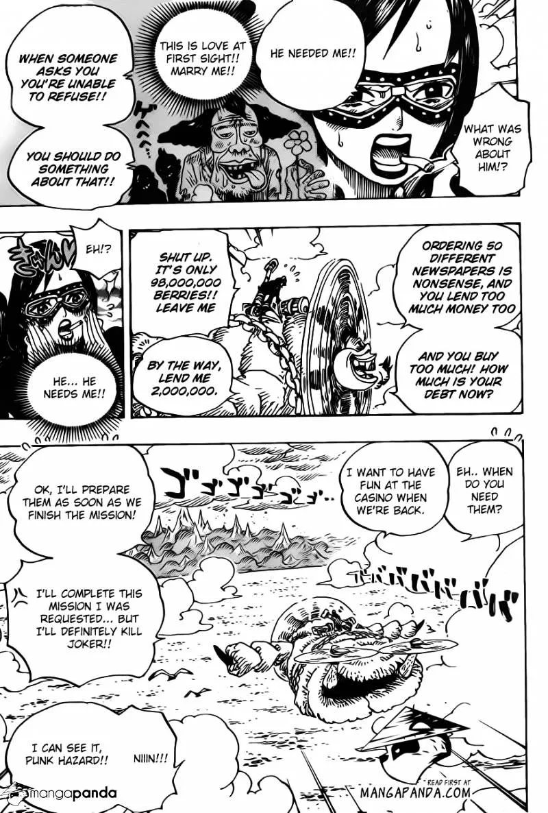 One Piece Zinmanga X Chapter 692 Page 16