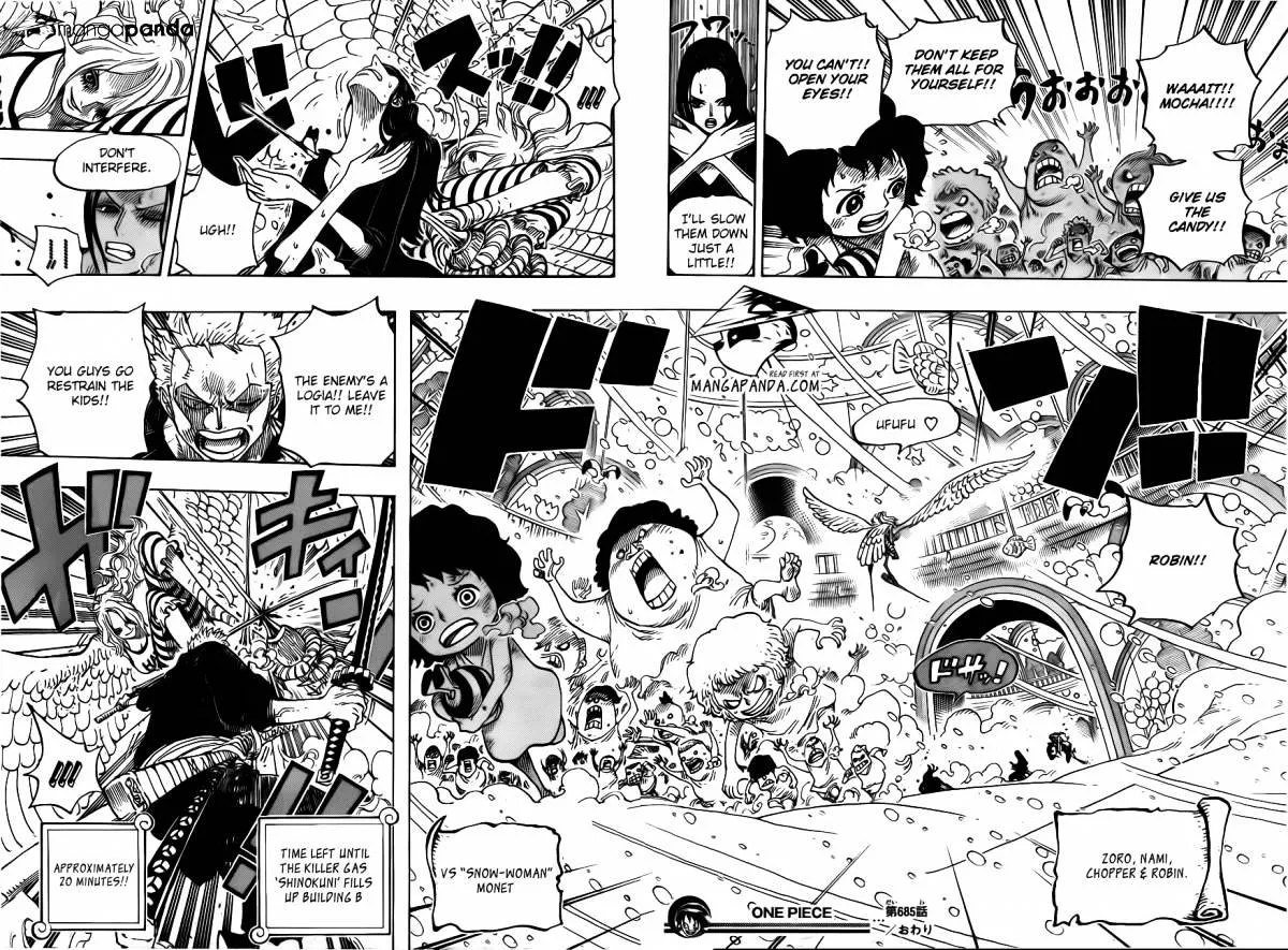 One Piece Zinmanga X Chapter 685 Page 20