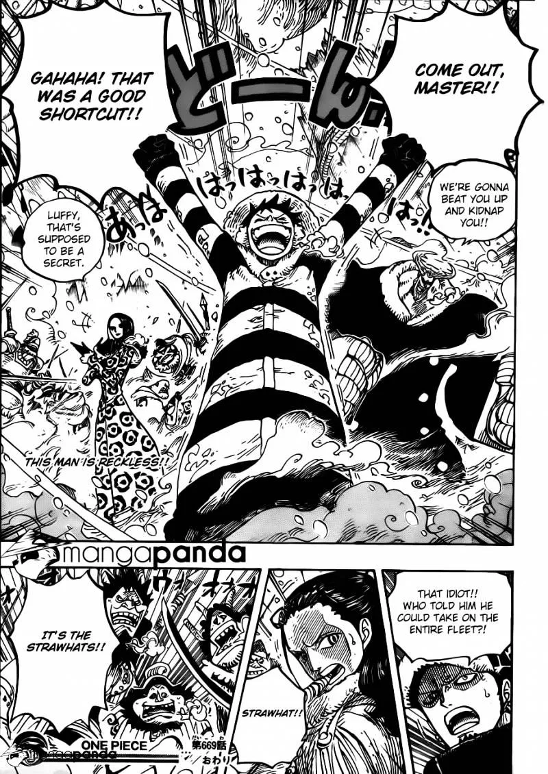 One Piece Zinmanga X Chapter 669 Page 17