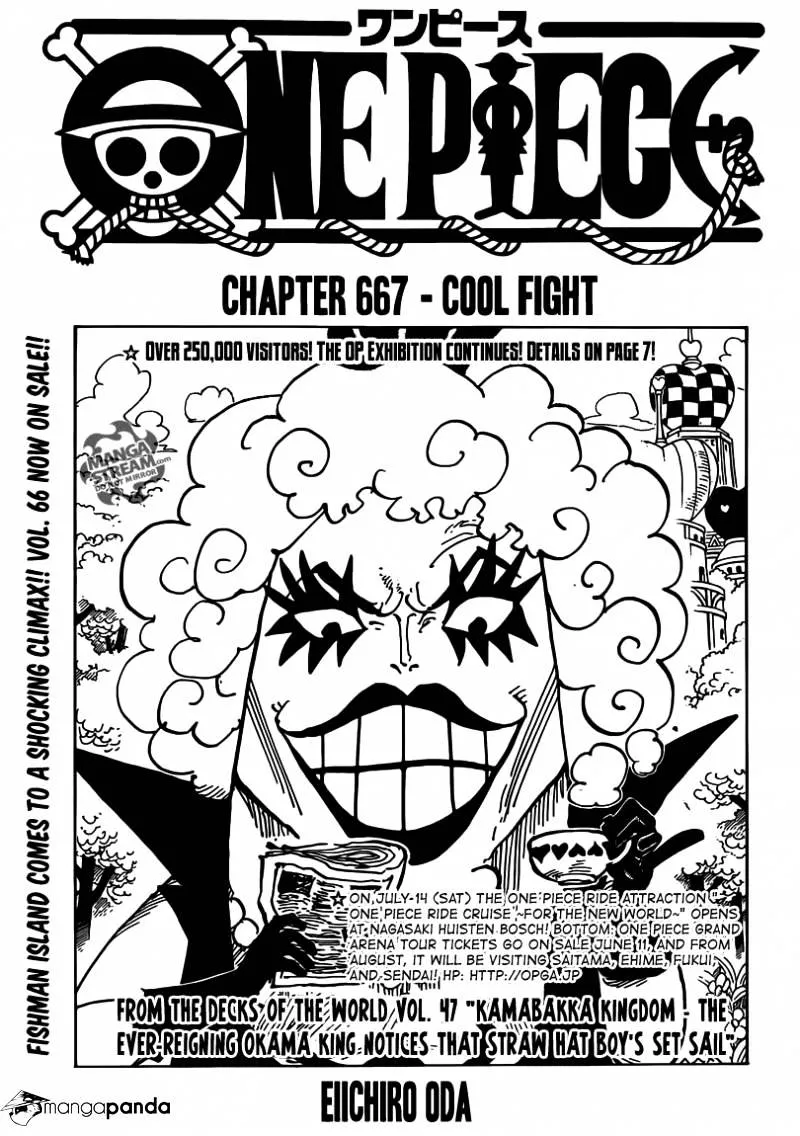 One Piece Zinmanga X Chapter 667 Page 1