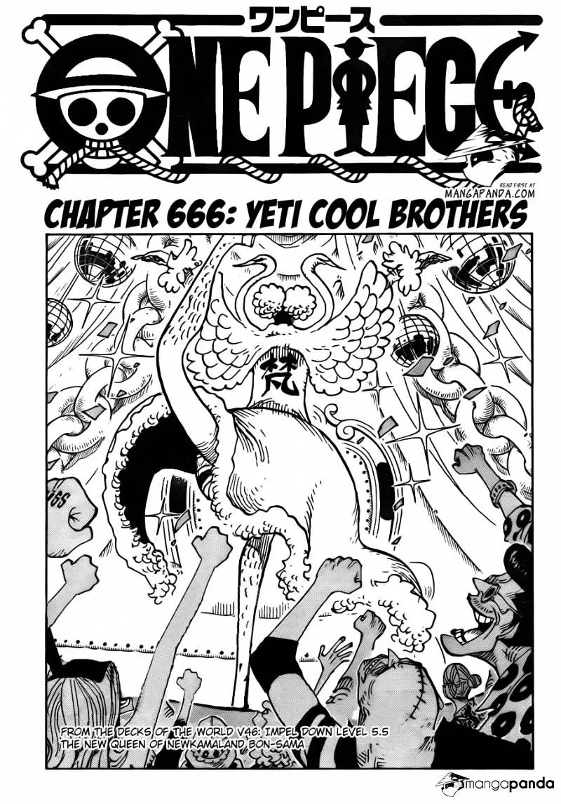 One Piece Zinmanga X Chapter 666 Page 1