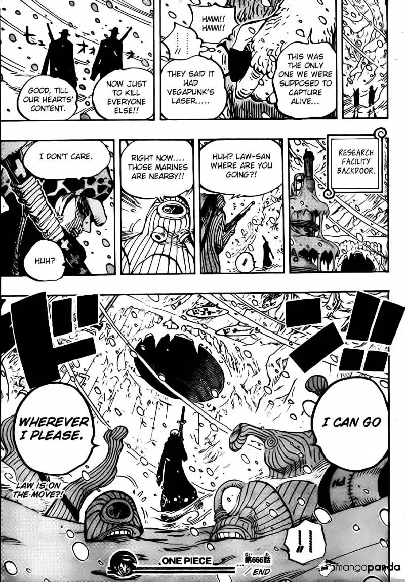 One Piece Zinmanga X Chapter 666 Page 17