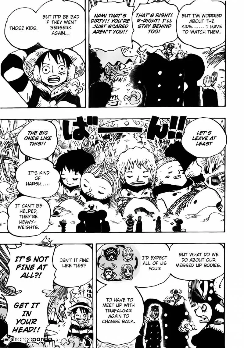One Piece Zinmanga X Chapter 665 Page 15