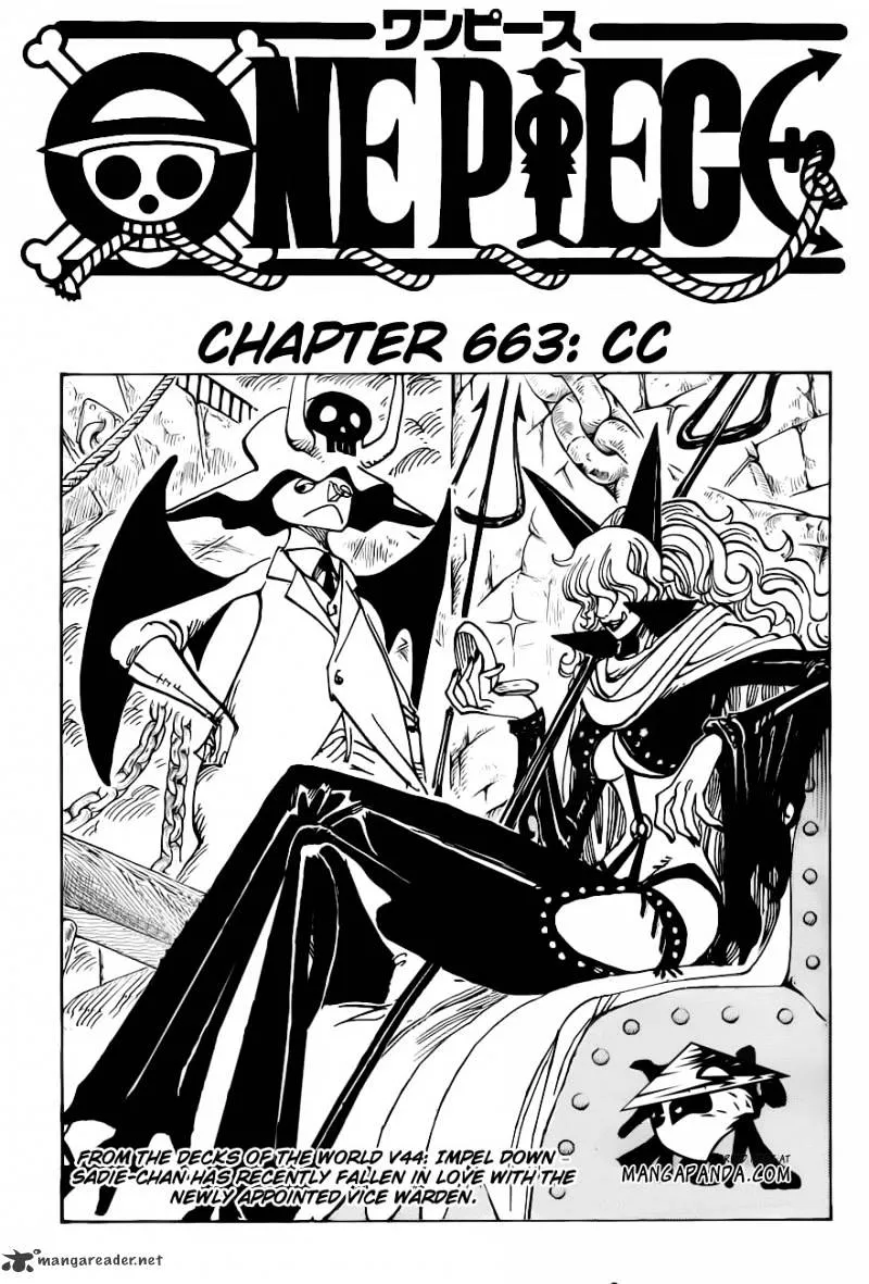 One Piece Zinmanga X Chapter 663 Page 1