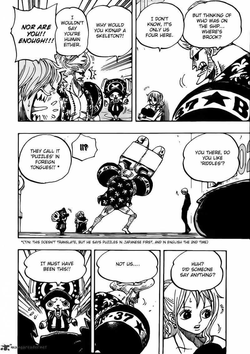 One Piece Zinmanga X Chapter 657 Page 8