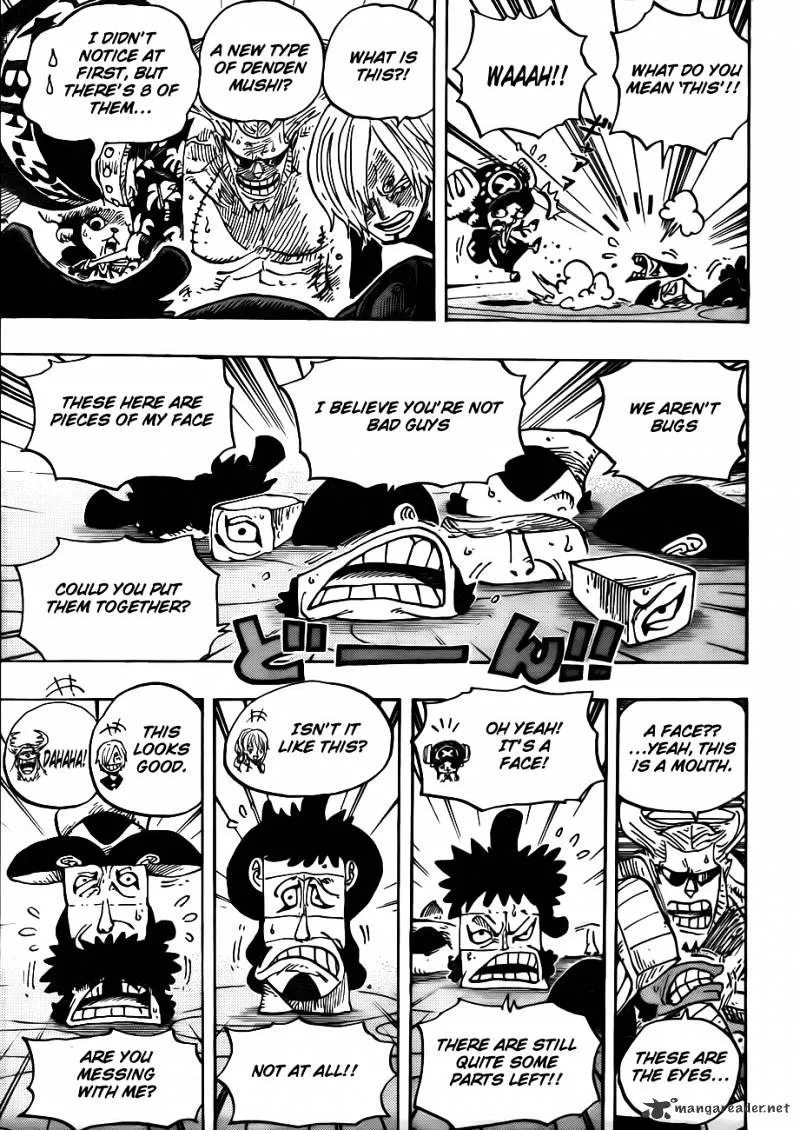 One Piece Zinmanga X Chapter 657 Page 9
