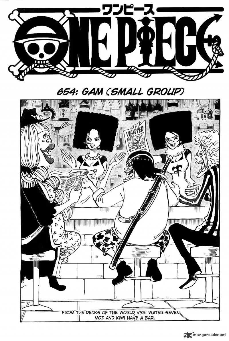 One Piece Zinmanga X Chapter 654 Page 1