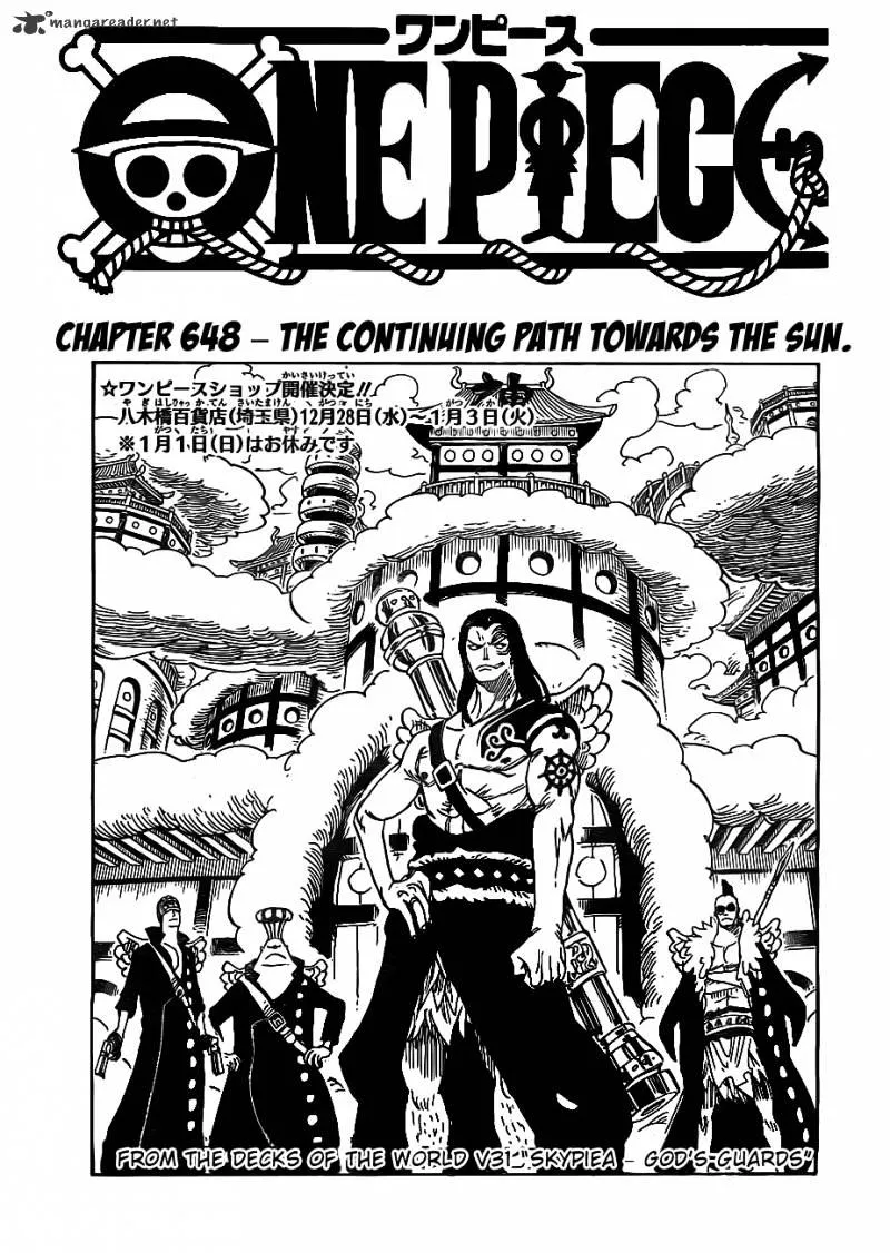 One Piece Zinmanga X Chapter 648 Page 1