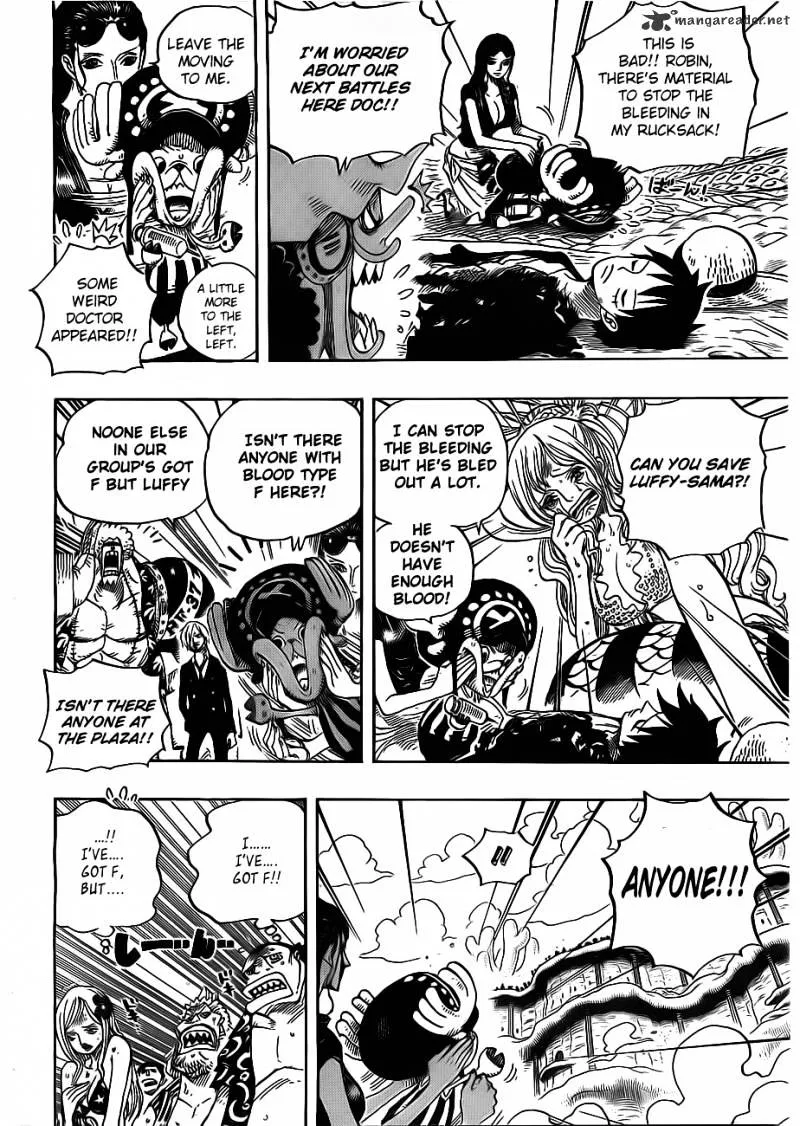 One Piece Zinmanga X Chapter 648 Page 14