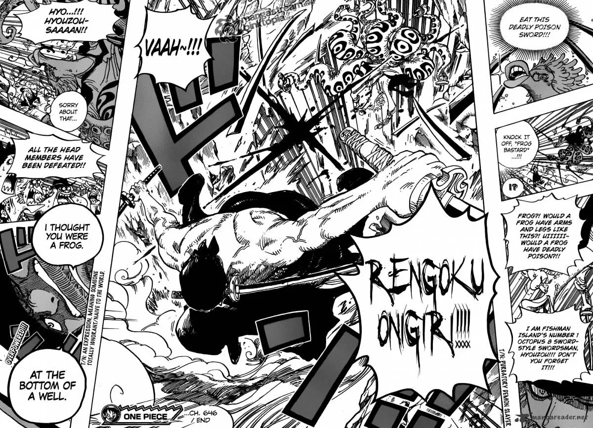 One Piece Zinmanga X Chapter 646 Page 12