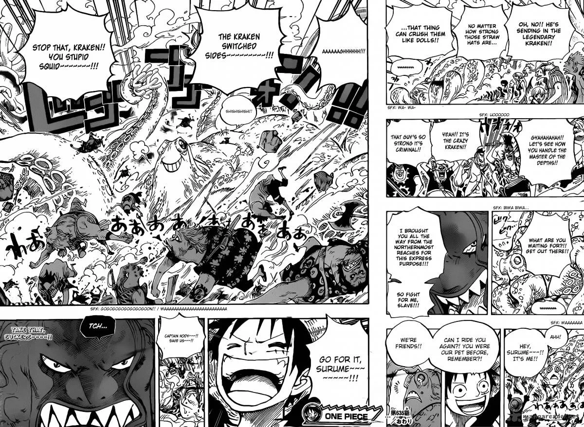 One Piece Zinmanga X Chapter 635 Page 17