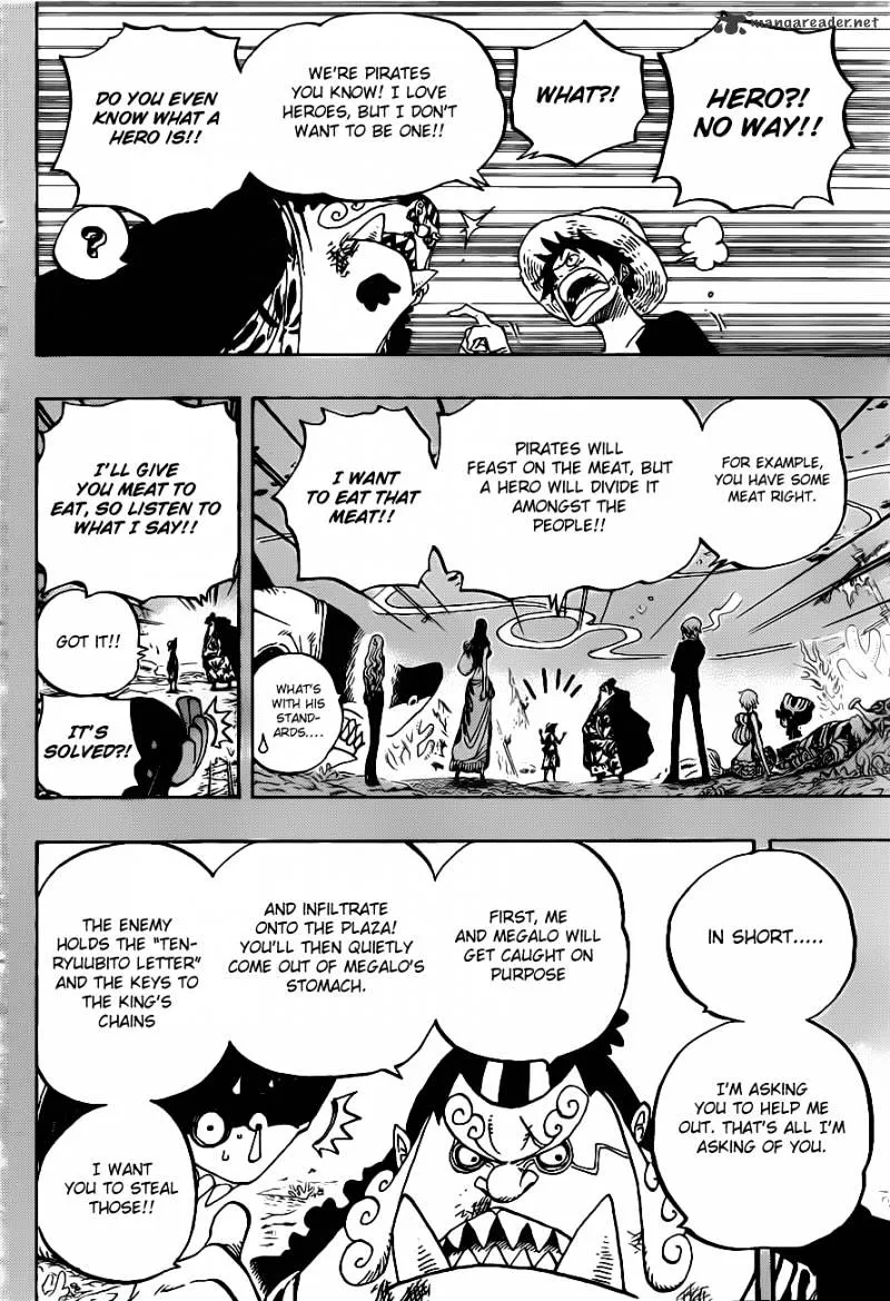 One Piece Zinmanga X Chapter 634 Page 3