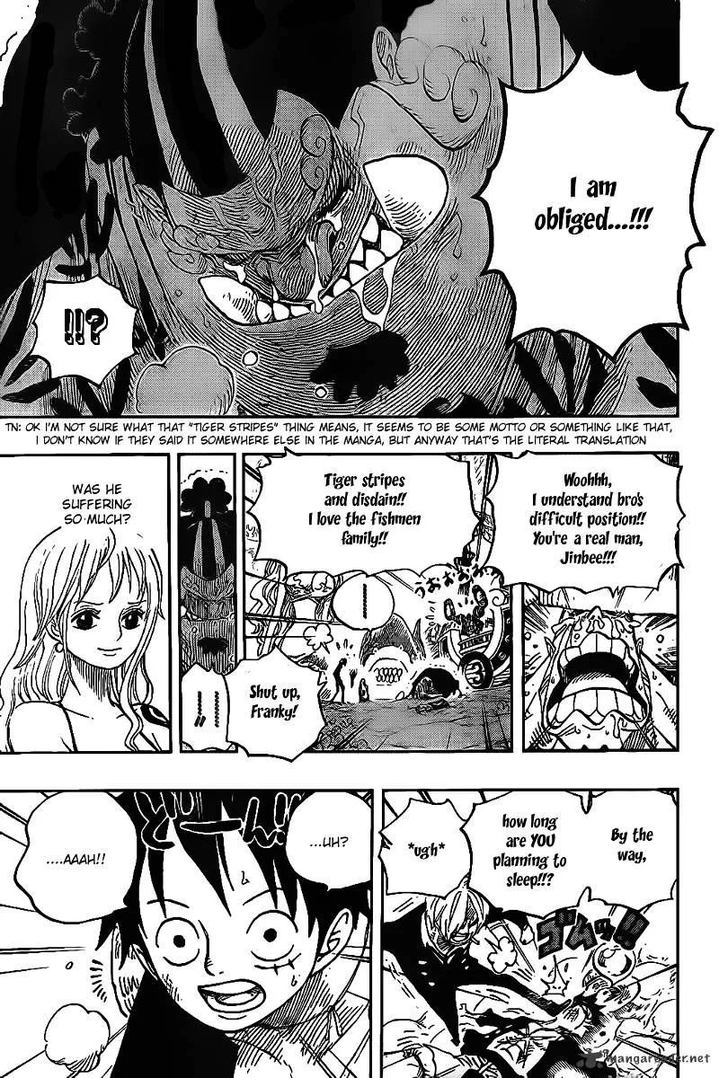 One Piece Zinmanga X Chapter 627 Page 14