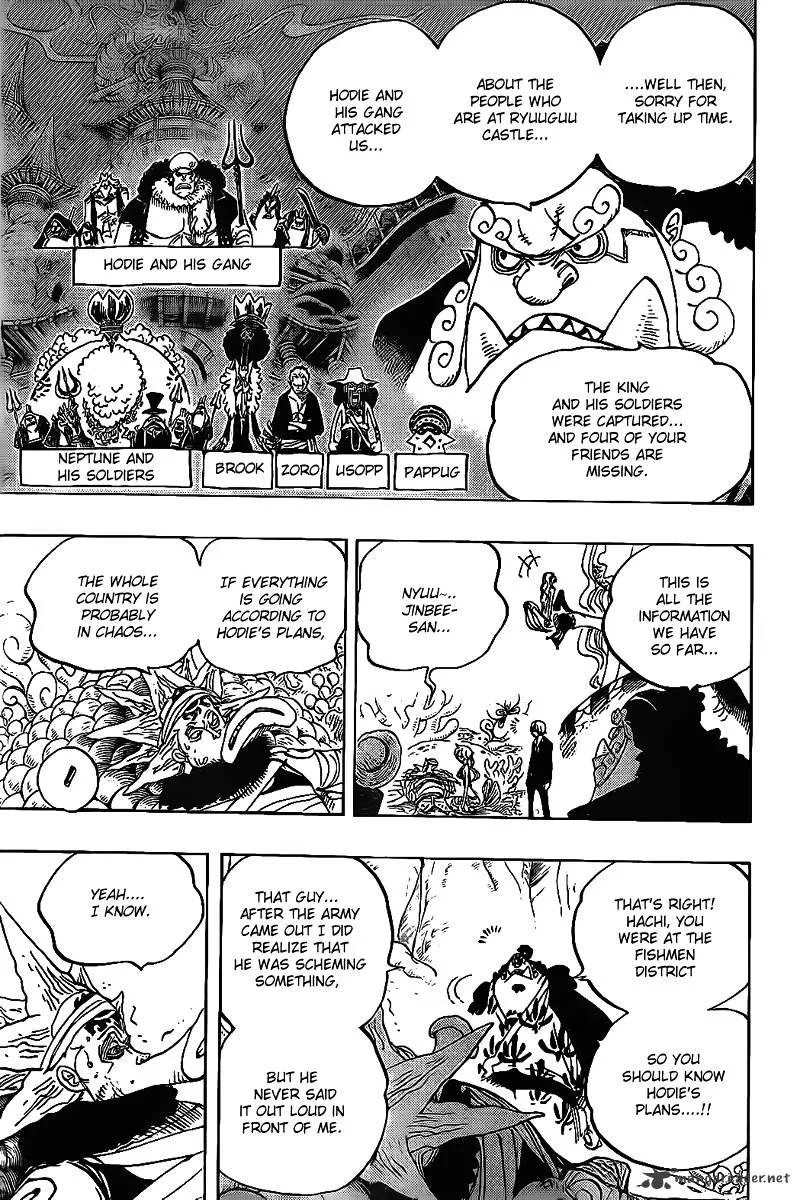 One Piece Zinmanga X Chapter 627 Page 16