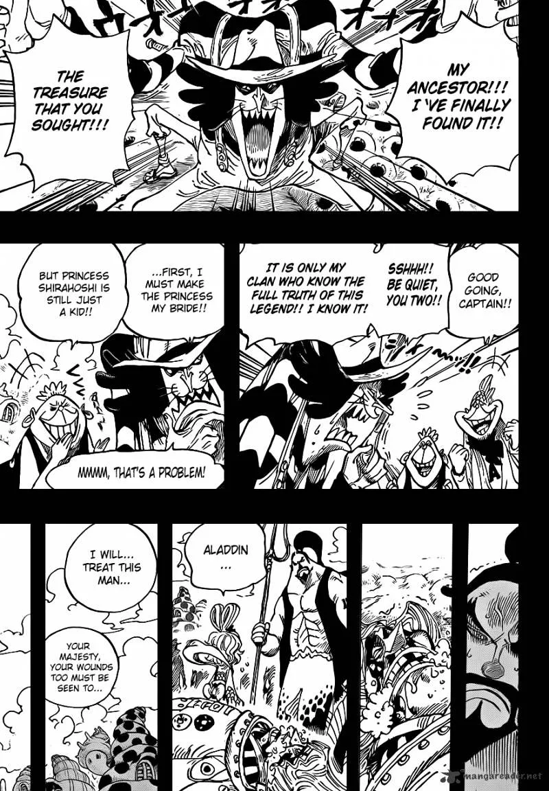 One Piece Zinmanga X Chapter 625 Page 14