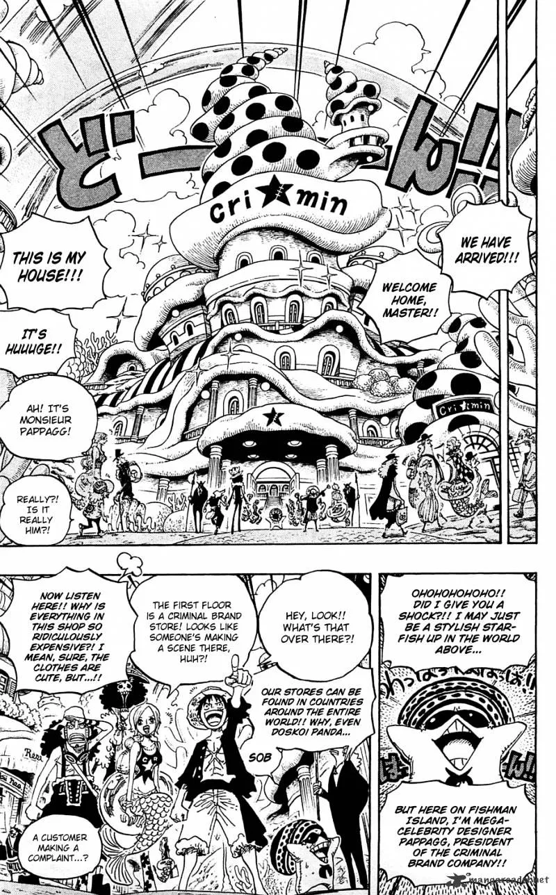 One Piece Zinmanga X Chapter 611 Page 6