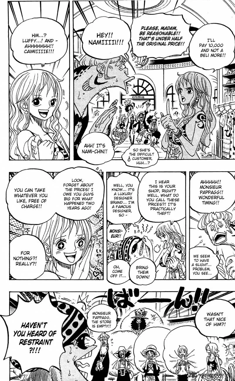 One Piece Zinmanga X Chapter 611 Page 7