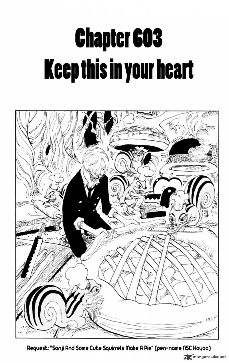One Piece Zinmanga X Chapter 603 Page 1