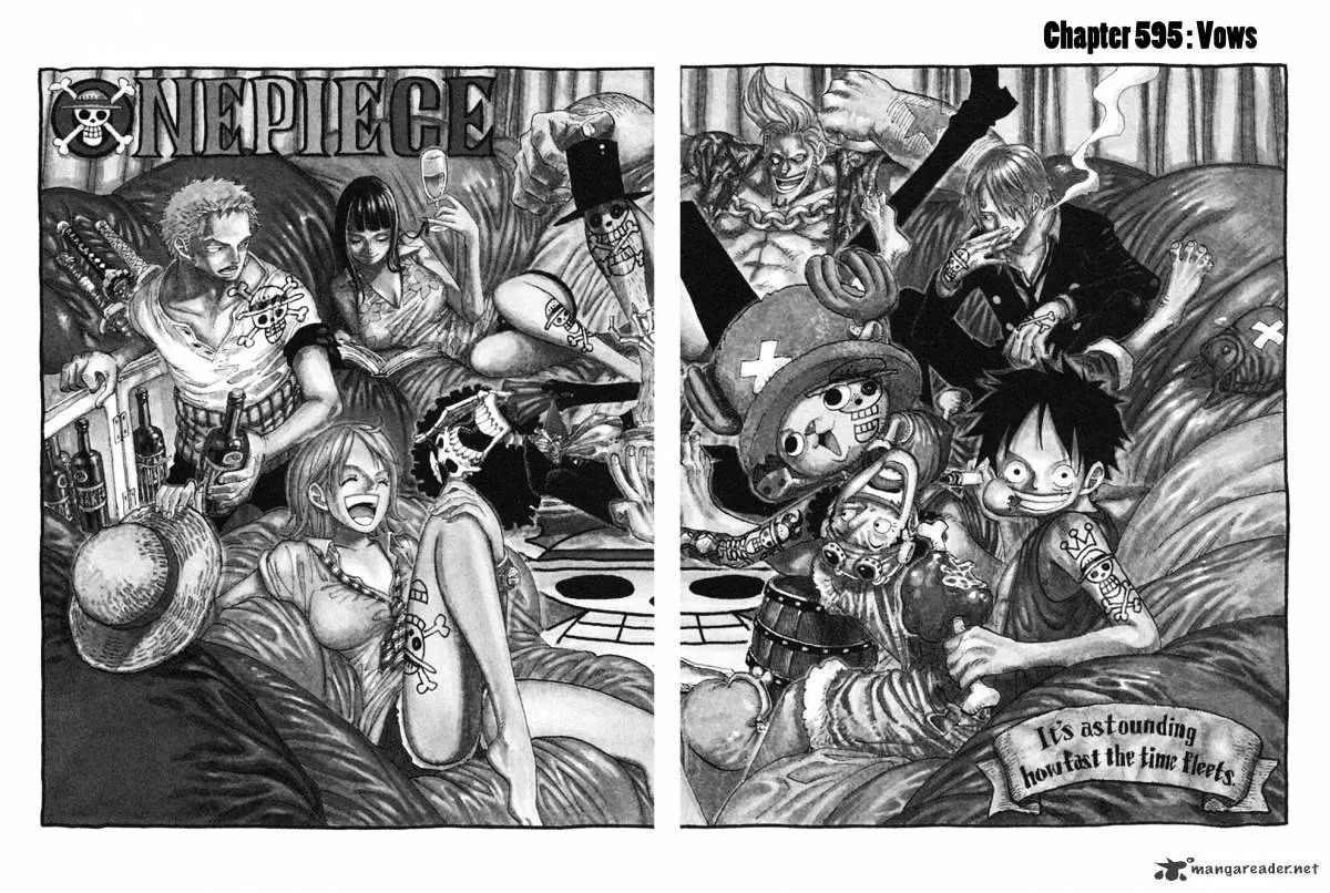 One Piece Zinmanga X Chapter 595 Page 9