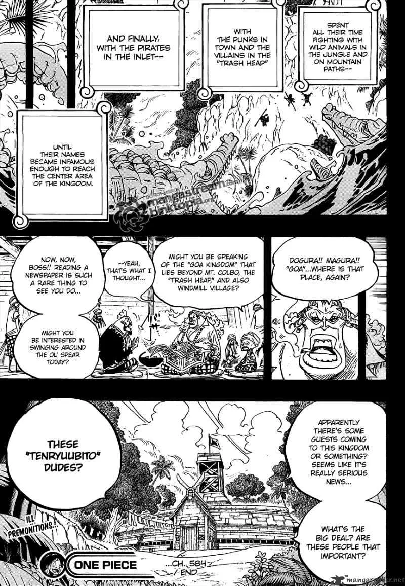 One Piece Zinmanga X Chapter 584 Page 17