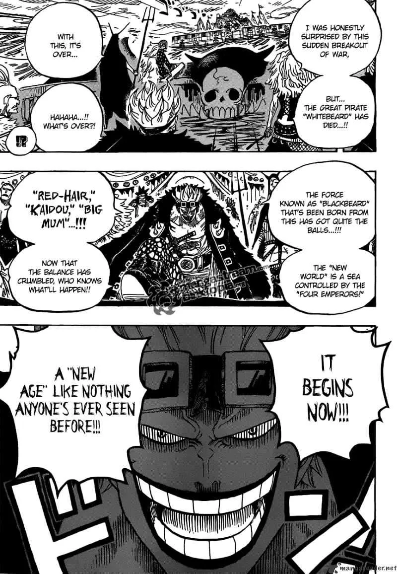 One Piece Zinmanga X Chapter 581 Page 5