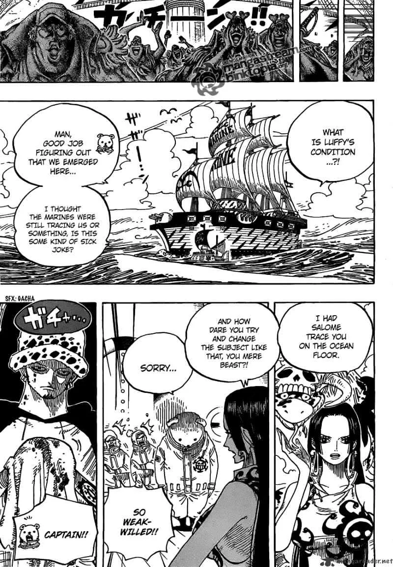 One Piece Zinmanga X Chapter 581 Page 9