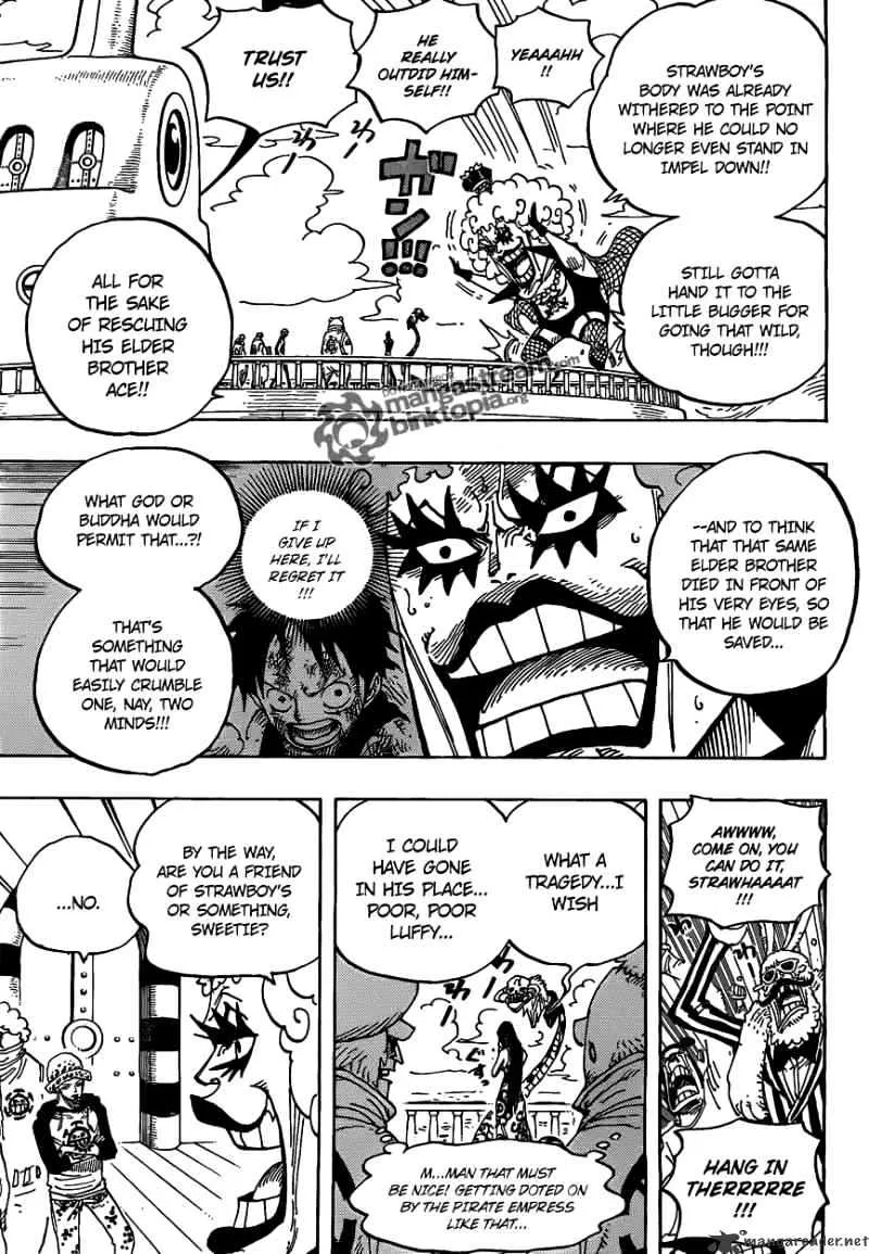 One Piece Zinmanga X Chapter 581 Page 11