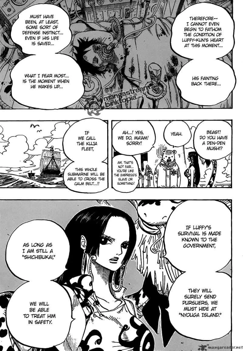 One Piece Zinmanga X Chapter 581 Page 13