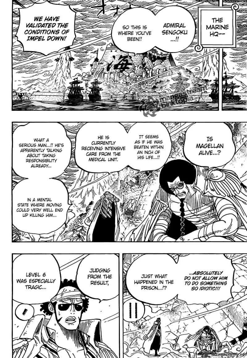 One Piece Zinmanga X Chapter 581 Page 14
