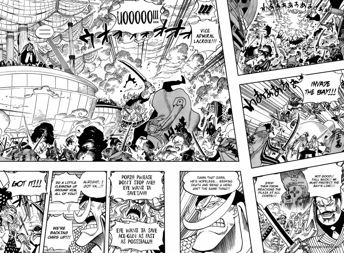 One Piece Zinmanga X Chapter 555 Page 4
