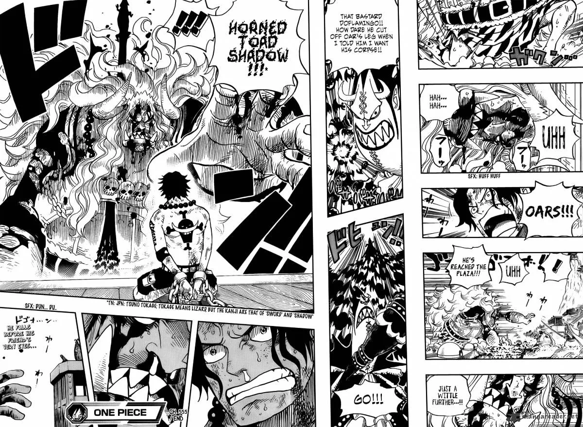One Piece Zinmanga X Chapter 555 Page 11