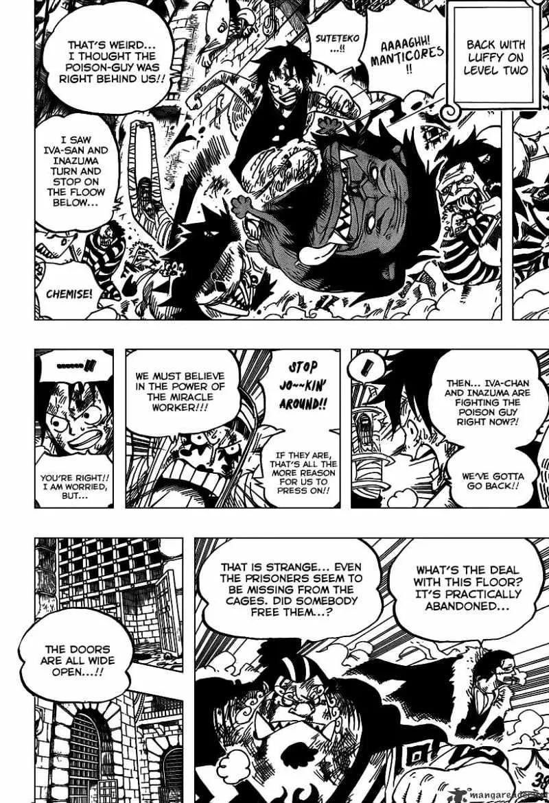 One Piece Zinmanga X Chapter 545 Page 10